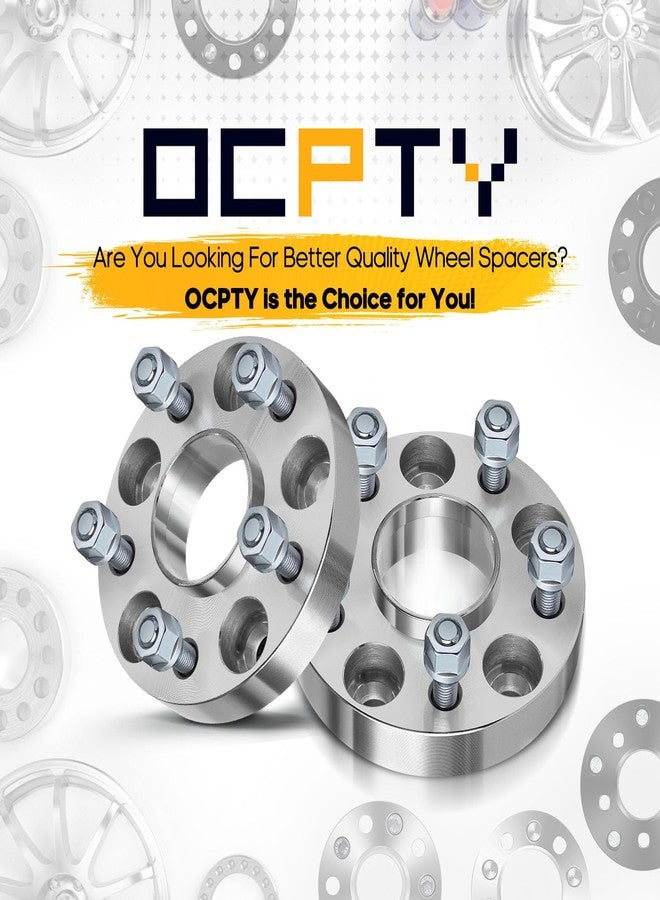OCPTY 5x4.5 to 5x4.5 Wheel Spacers 1inch (25mm) Spacers 5x114.3 64.1mm Hub Bore 12x1.5 Thread Hubcentric Wheel Spacers Adapters fit for 2015-2017 for TLX 2006-2015 for Civic (2PCS) - Image 2